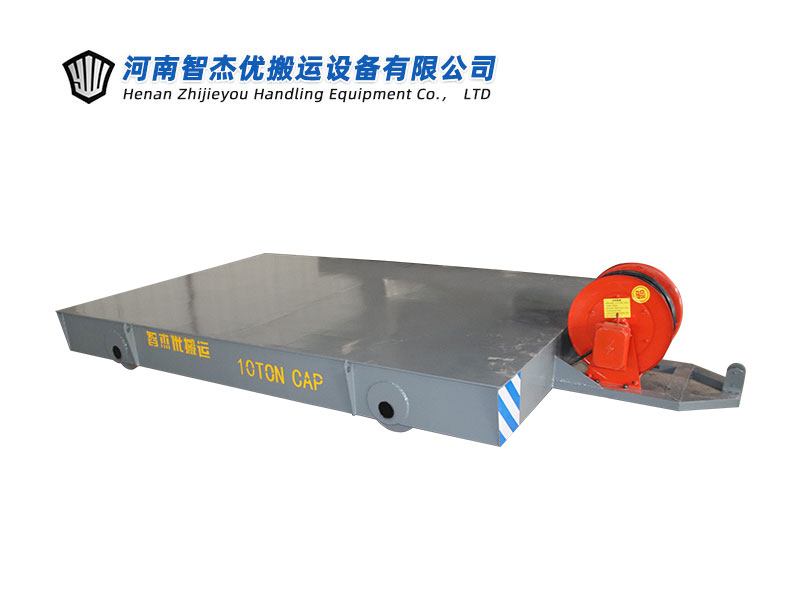 电缆卷筒轨道平车实图