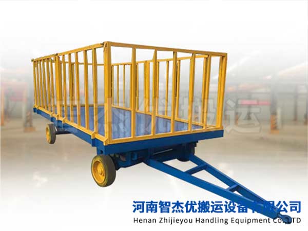 手推平板车